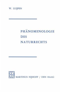 Cover Phänomenologie Des Naturrechts