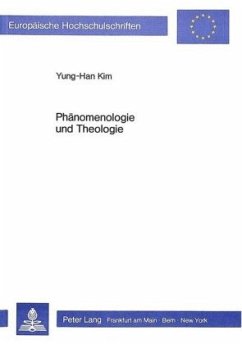 Cover Phänomenologie und Theologie