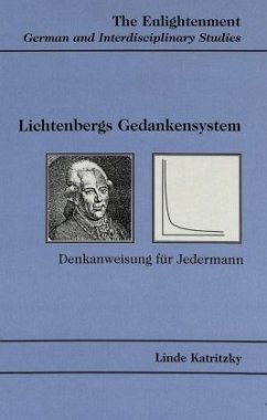 Lichtenbergs Gedankensystem - Katritzky, Linde