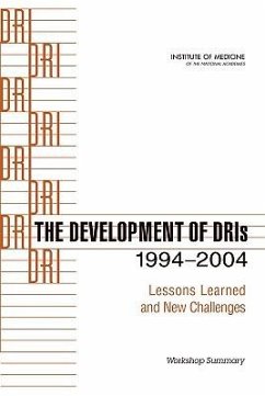 The Development of Dris 1994-2004 - Institute Of Medicine; Food And Nutrition Board