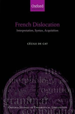 French Dislocation - de Cat, Cecile