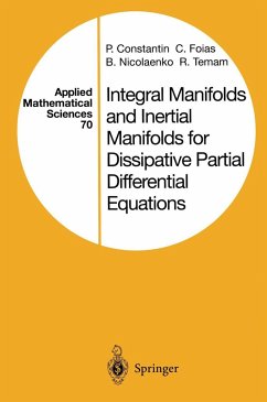 Integral Manifolds and Inertial Manifolds for Dissipative Partial Differential Equations - Constantin, P.;Foias, C.;Nicolaenko, B.
