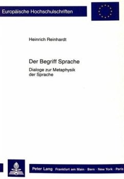 Cover Der Begriff Sprache