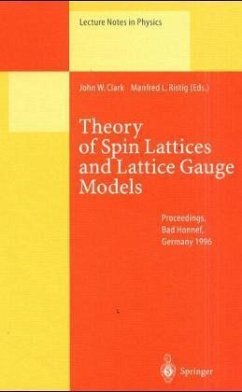 Theory of Spin Lattices and Lattice Gauge Models