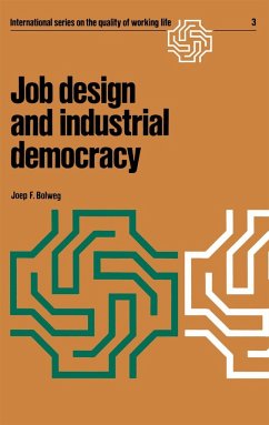 Job Design and Industrial Democracy - Bolweg, Joep F.
