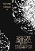 New Insights in Germanic Linguistics I
