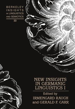 Cover New Insights in Germanic Linguistics I