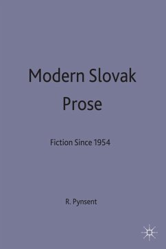 Modern Slovak Prose - Pynsent, Robert B.