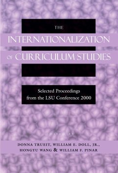 Cover The Internationalization of Curriculum Studies
