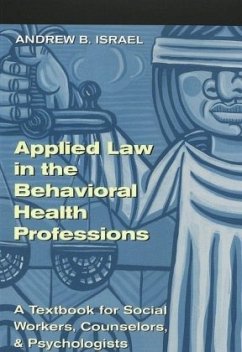 Cover Applied Law in the Behavioral Health Professions
