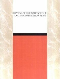 Review of the GAPP Science and Implementation Plan - National Research Council; Division On Earth And Life Studies; Board on Atmospheric Sciences and Climate; Committee to Review the Gapp Science and Implementation Plan