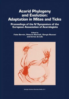 Acarid Phylogeny and Evolution: Adaptation in Mites and Ticks - Bernini, Fabio / Nannelli, Roberto / Nuzzaci, Giorgio / de Lillo, Enrico (Hgg.)