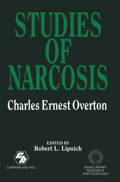 Studies of Narcosis - Overton, Charles E; Wood Library-Museum of Anesthesiology (Park Ridge Ill