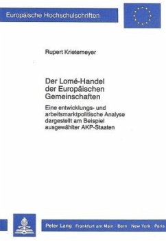 Cover Der Lomé-Handel der Europäischen Gemeinschaften