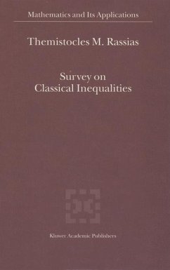 Survey on Classical Inequalities - Rassias