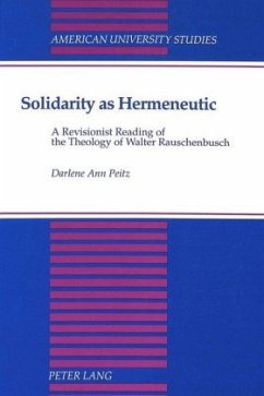 Cover Solidarity as Hermeneutic