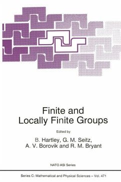 Finite and Locally Finite Groups - Hartley, B. / Seitz, G.M. / Borovik, A.V. / Bryant, R.M. (Hgg.)