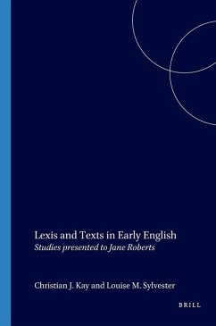 Cover Lexis and Texts in Early English