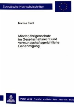 Cover Minderjährigenschutz im Gesellschaftsrecht und vormundschaftsgerichtliche Genehmigung