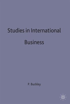 Studies in International Business - Buckley, Peter J.