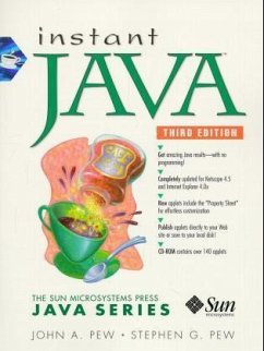 Instant Java, w. CD-ROM, Engl. ed. - Pew, John A.; Pew, Stephen G.