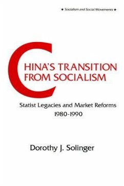 China's Transition from Socialism? - Solinger, Dorothy J