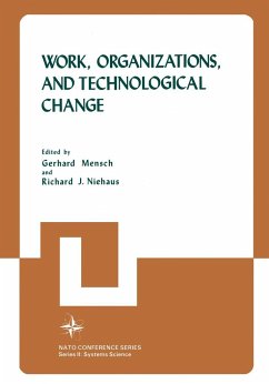 Work, Organizations, and Technological Change - Mensch, Gerhard (ed.) / Niehaus, Richard J.