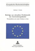 Beiträge zur aktuellen Problematik der Entwicklungsländer