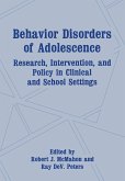 Behavior Disorders of Adolescence