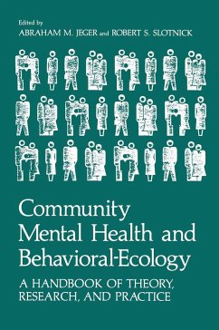 Community Mental Health and Behavioral-Ecology - Jeger, A.M. / Slotnick, R.S. (eds.)
