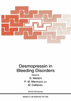 Desmopressin in Bleeding Disorders - Mariani, G.; Mariani, Giuliano; North Atlantic Treaty Organization; NATO Advanced Research Workshop on Desmopressin in Bleeding Disorders