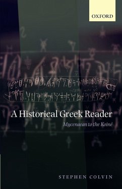 Cover A Historical Greek Reader