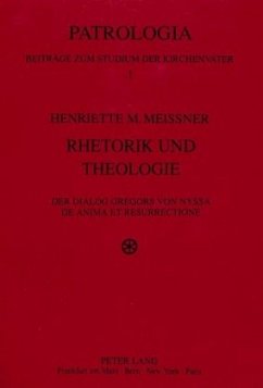 Rhetorik und Theologie - Meissner, Henriette