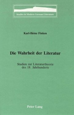 Die Wahrheit der Literatur - Finken, Karl-Heinz