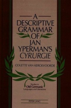 Cover A Descriptive Grammar of Jan Yperman's 