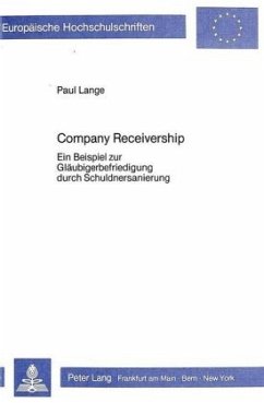 Company Receivership - Lange, Paul
