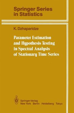 Parameter Estimation and Hypothesis Testing in Spectral Analysis of Stationary Time Series - Dzhaparidze, K.
