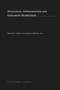 Stochastic Approximation and NonLinear Regression - Albert, Arthur E.; Gardner, Leland A.