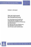 Zeit als Instrument der Sozialforschung