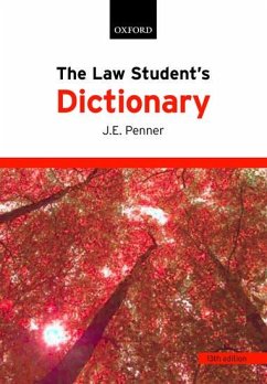 The Law Student's Dictionary - Penner, J E