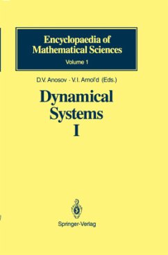 Dynamical Systems I - Arnold, V. I.; Anosov, D. V.; Grines, V. Z.; Aranson, S. Kh.; Ilyashenko, Yu. S.; Bronshtein, I. U.