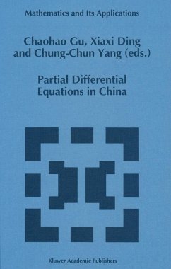 Partial Differential Equations in China - Gu, Chaohao / Ding, Xiaxi / Yang, Chung-Chun (eds.)