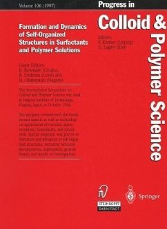 Formation and Dynamics of Self-Organized Structures in Surfactants and Polymer Solutions