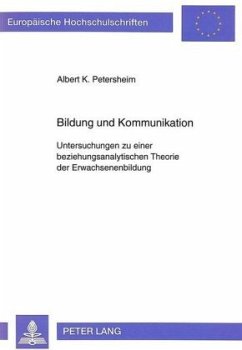 Bildung und Kommunikation - Petersheim, Albert