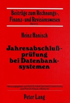 Jahresabschlussprüfung bei Datenbanksystemen - Hanisch, Heinz