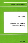 Albrecht von Hallers Ruhm als Dichter