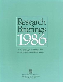 Research Briefings 1986 - National Academy of Sciences National Academy of Engineering Institute of Medicine; Committee on Science Engineering and Public Policy