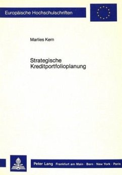 Strategische Kreditportfolioplanung - Kern, Marlies