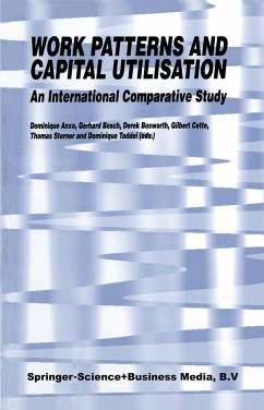 Work Patterns and Capital Utilisation - Anxo, D. (ed.) / Bosch, Gerhard / Bosworth, Derek / Cette, Gilbert / Sterner, T. / Taddei, Dominique