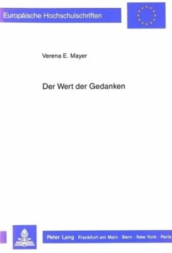 Der Wert der Gedanken - Mayer, Verena